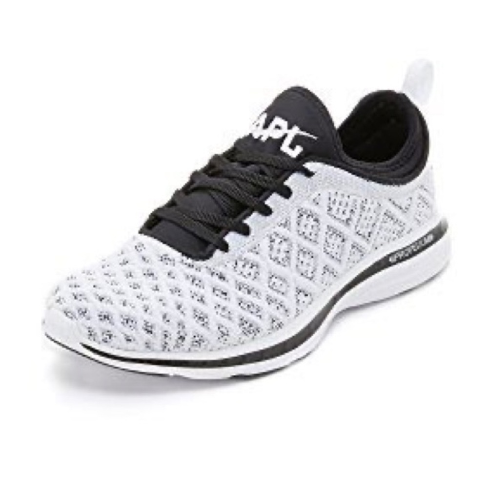 APL White Knit Techloom Phantom Sneakers